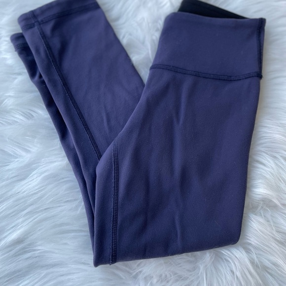 lululemon athletica Pants - Lululemon Leggings - size 2 - Navy Blue